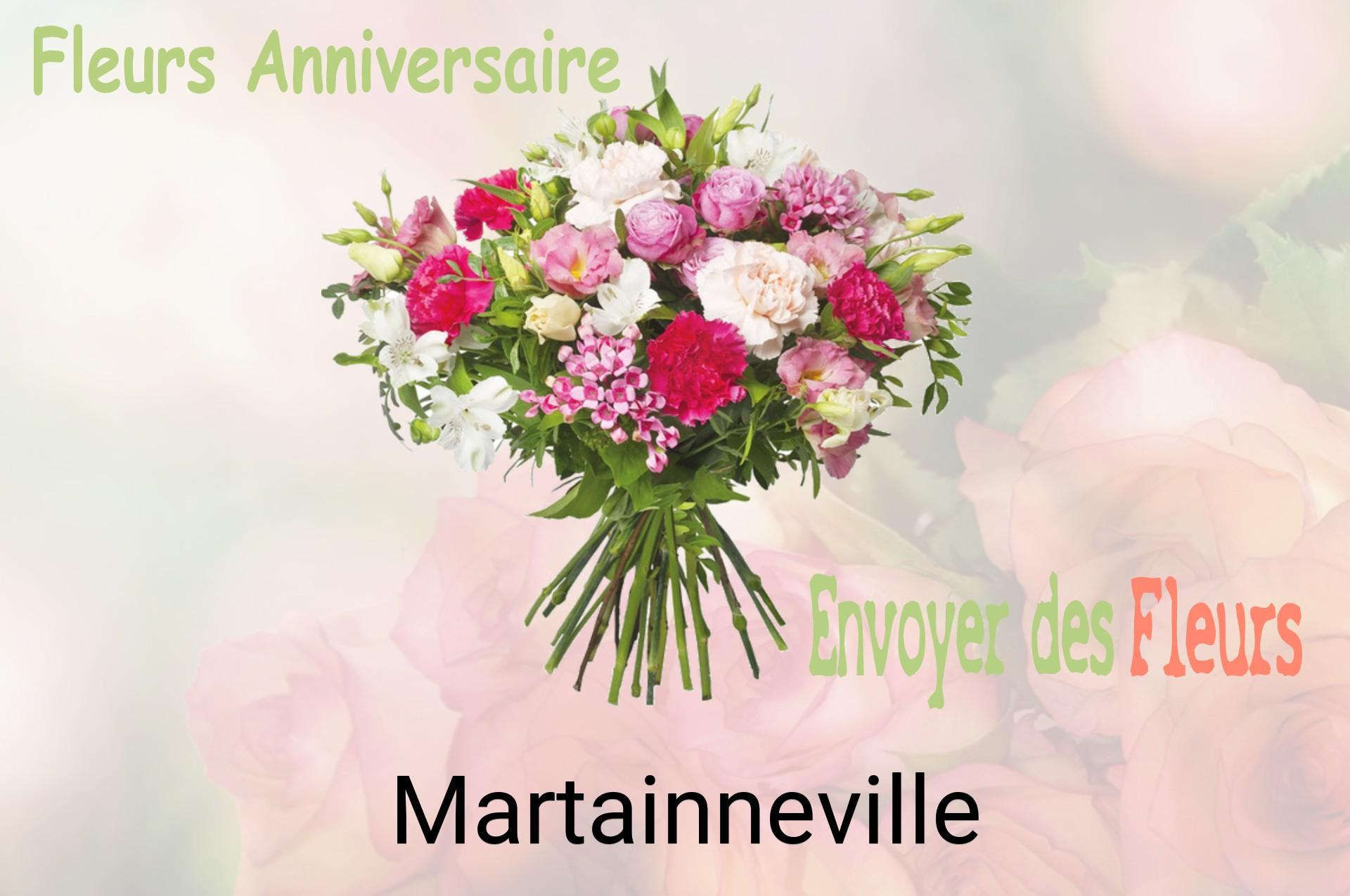Bouquet de fleurs d’anniversaire livré à Martainneville